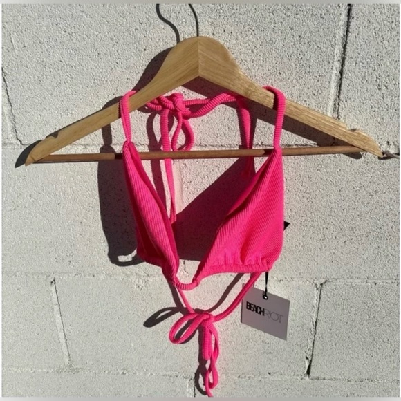 *NEW* Pink Beach Riot two piece size:Large - Picture 2 of 4
